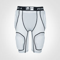 Youth 5-Piece Integrated Football Girdle GRIDIRON SILVER