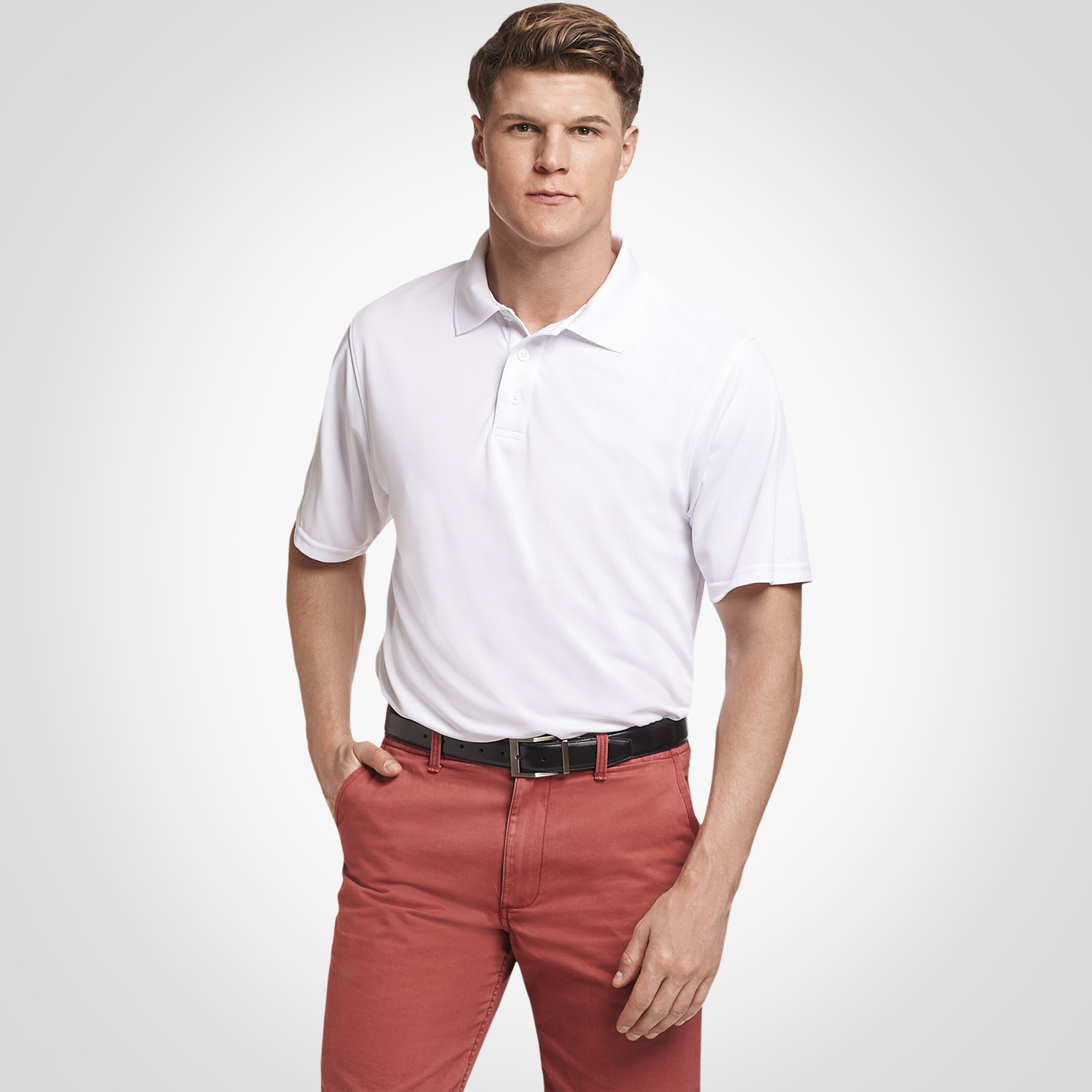 Men's Athletic Polo Shirts | Performance Polo Shirts