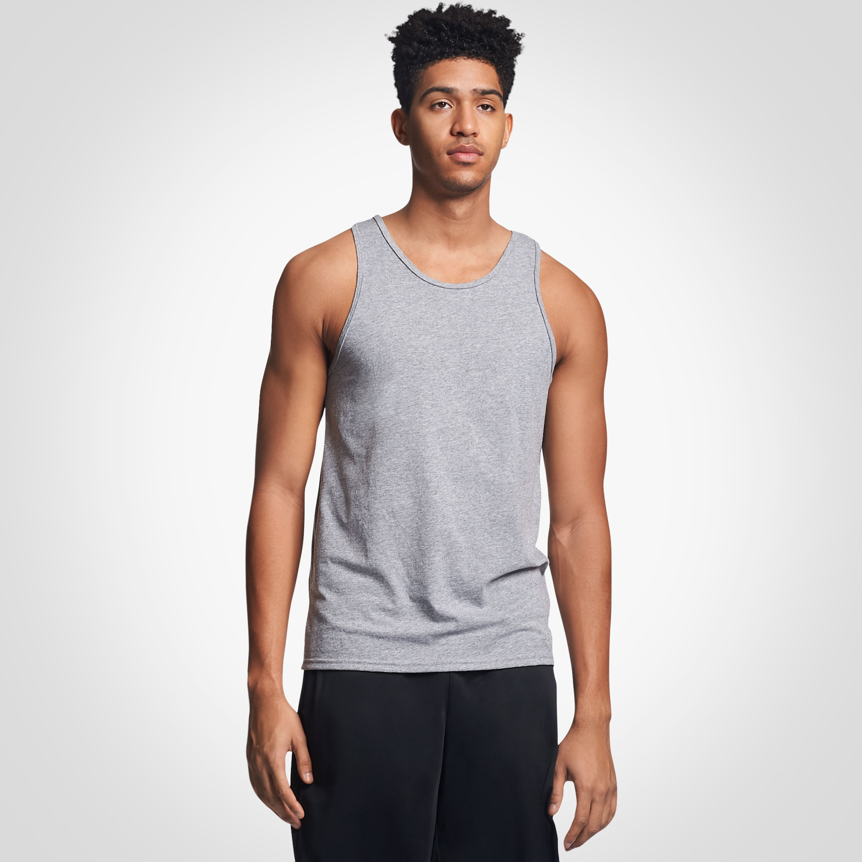 men's russell training fit shirts
