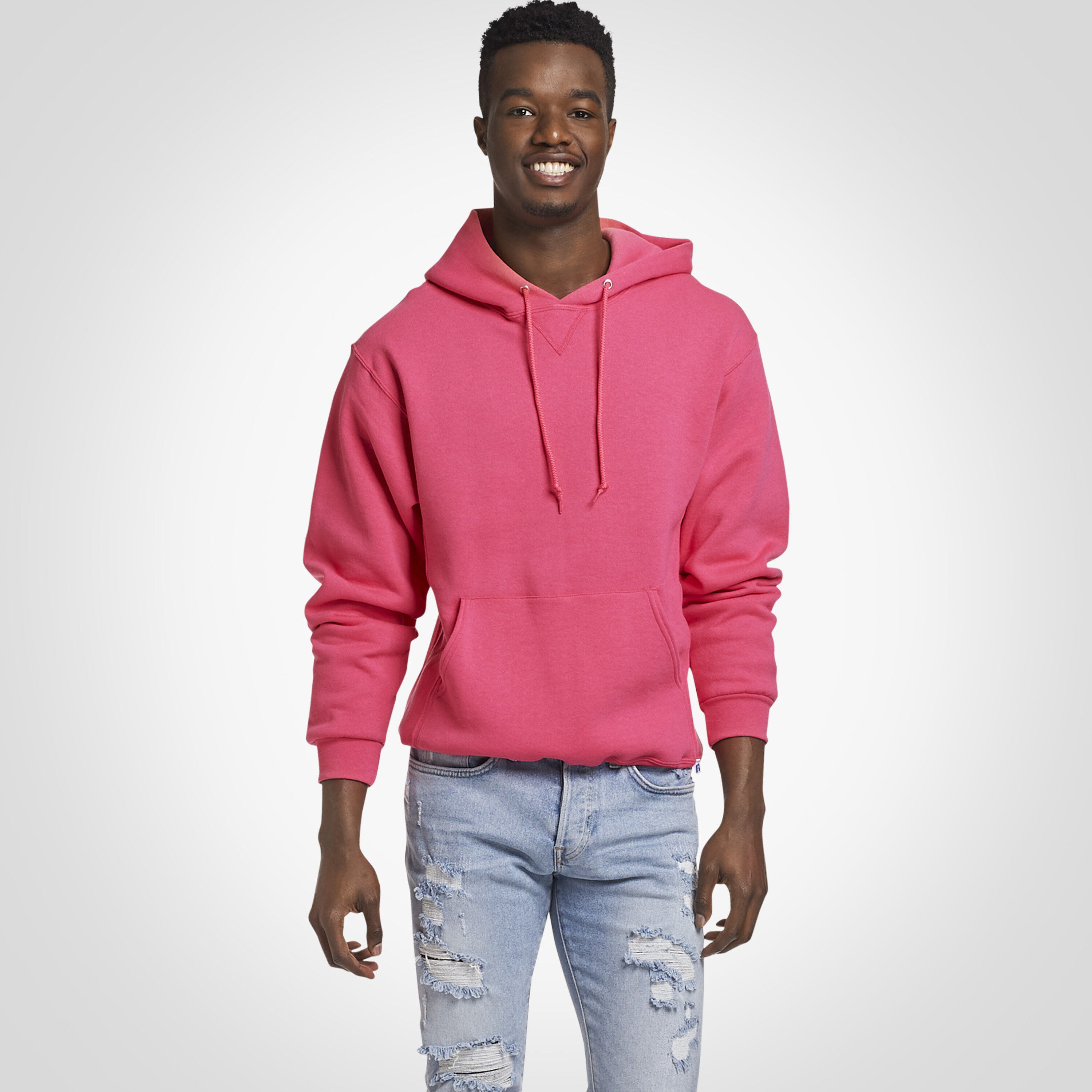 pink hoodies for guys