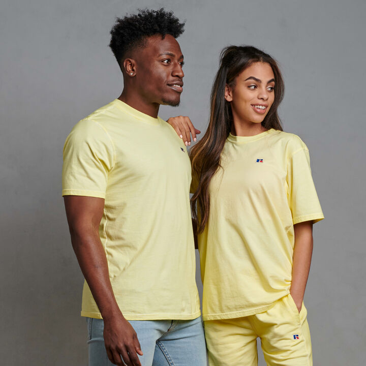 Men's Baseliner T-Shirt Spring Yellow