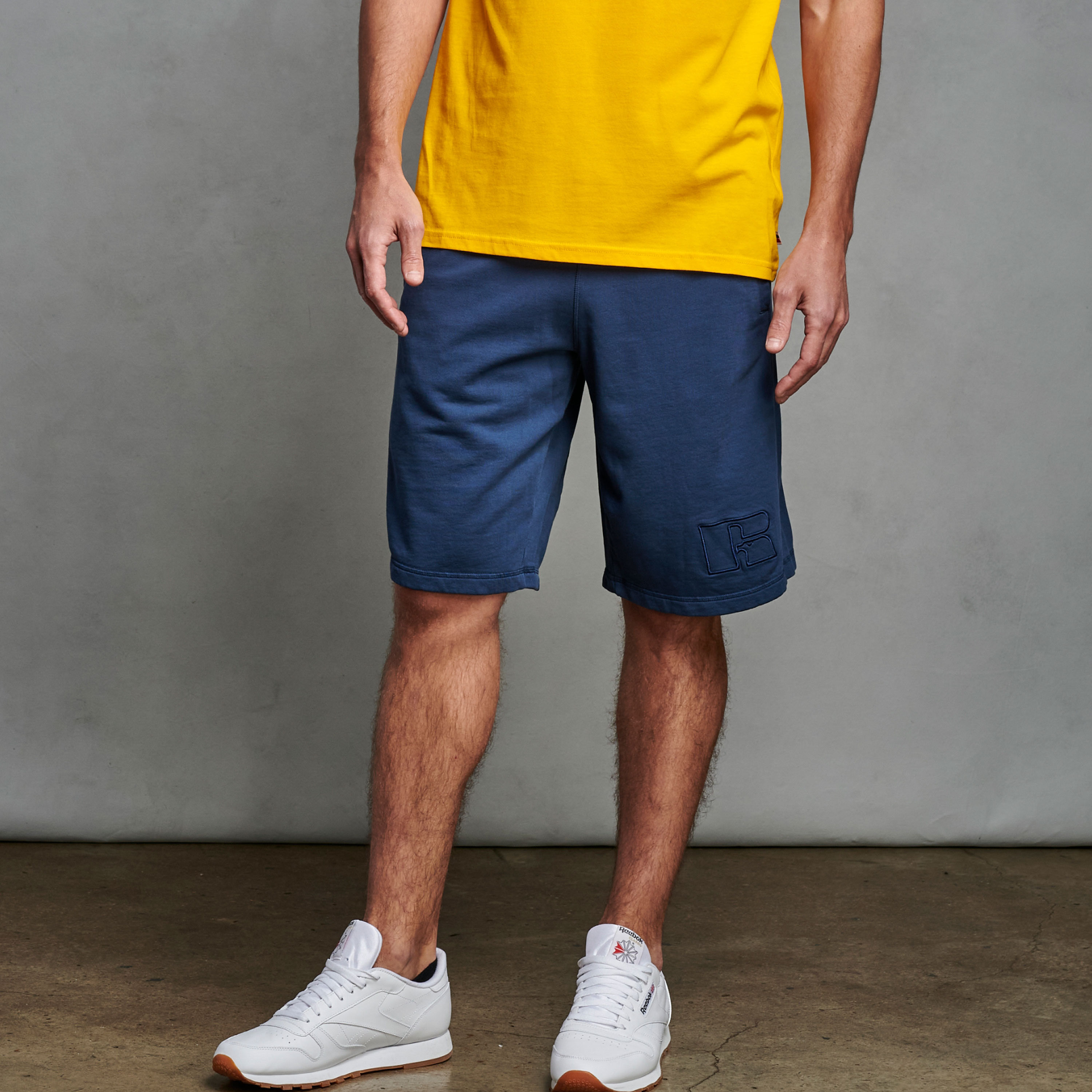 russell dri fit shorts