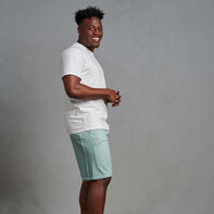 Men's Garment Dyed French Terry Shorts Blue Fog