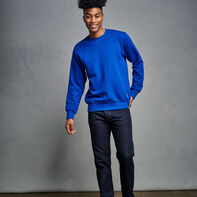 Men’s Cotton Rich 2.0 Premium Fleece Sweatshirt Royal