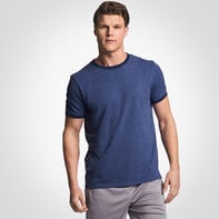 Men's Cotton Performance Ringer T-Shirt VINTAGE NAVY/NAVY