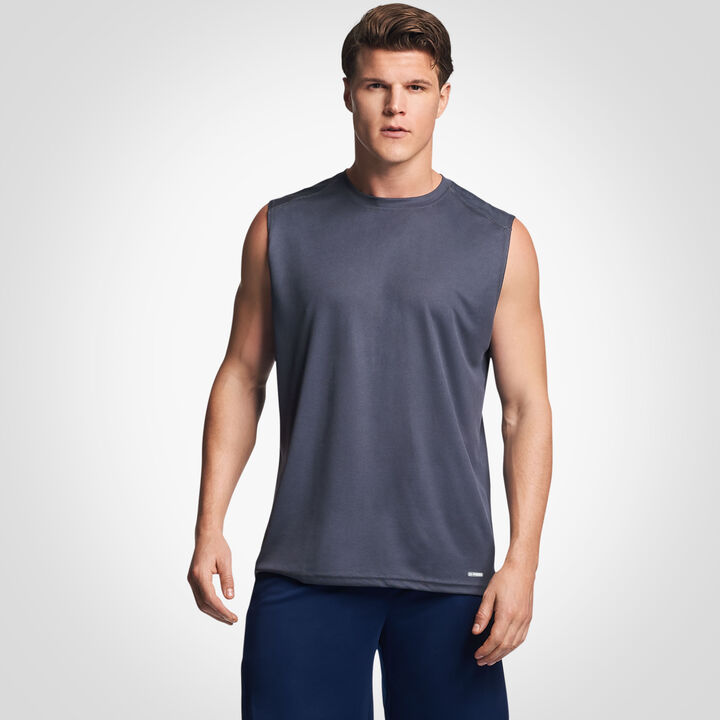 Men's Dri-Power® Mesh Performance Muscle Stealth