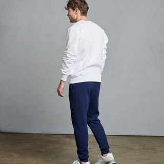 Men’s Cotton Rich 2.0 Premium Fleece Sweatshirt White