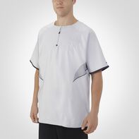 Men's Dri-Power® Short Sleeve 1/4 Zip Pullover WHITE/STEALTH