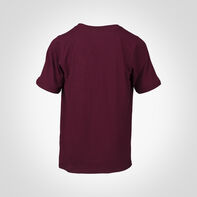 Youth Cotton Performance T-Shirt MAROON