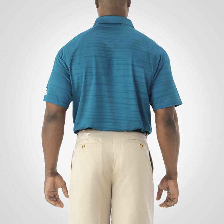 Men's Dri-Power® Striated Polo SHADED SPRUCE