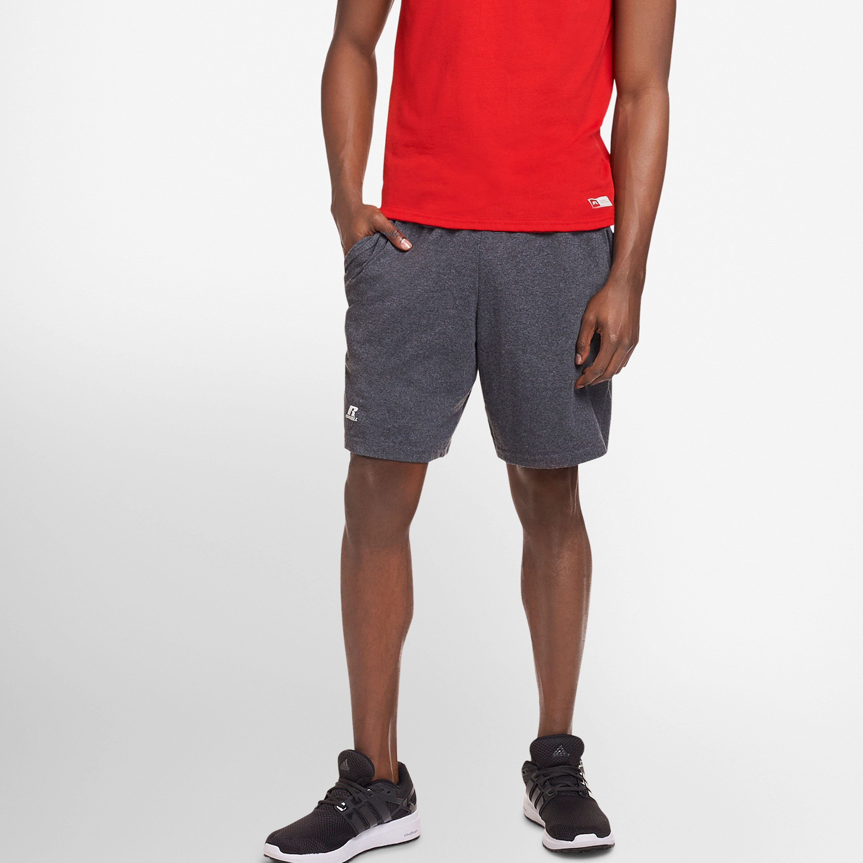 Men's Cotton Jersey Shorts with Pockets 