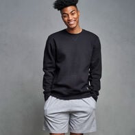 Men’s Cotton Rich 2.0 Premium Fleece Sweatshirt Black