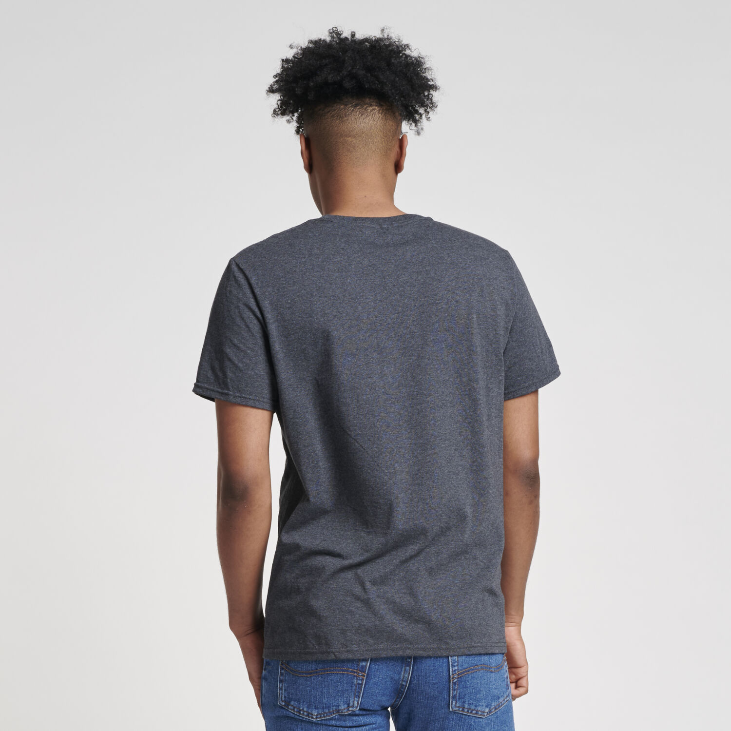 Men's Cotton Crew Neck Short Sleeve T-Shirts, Bulk Tshirt Color Mix