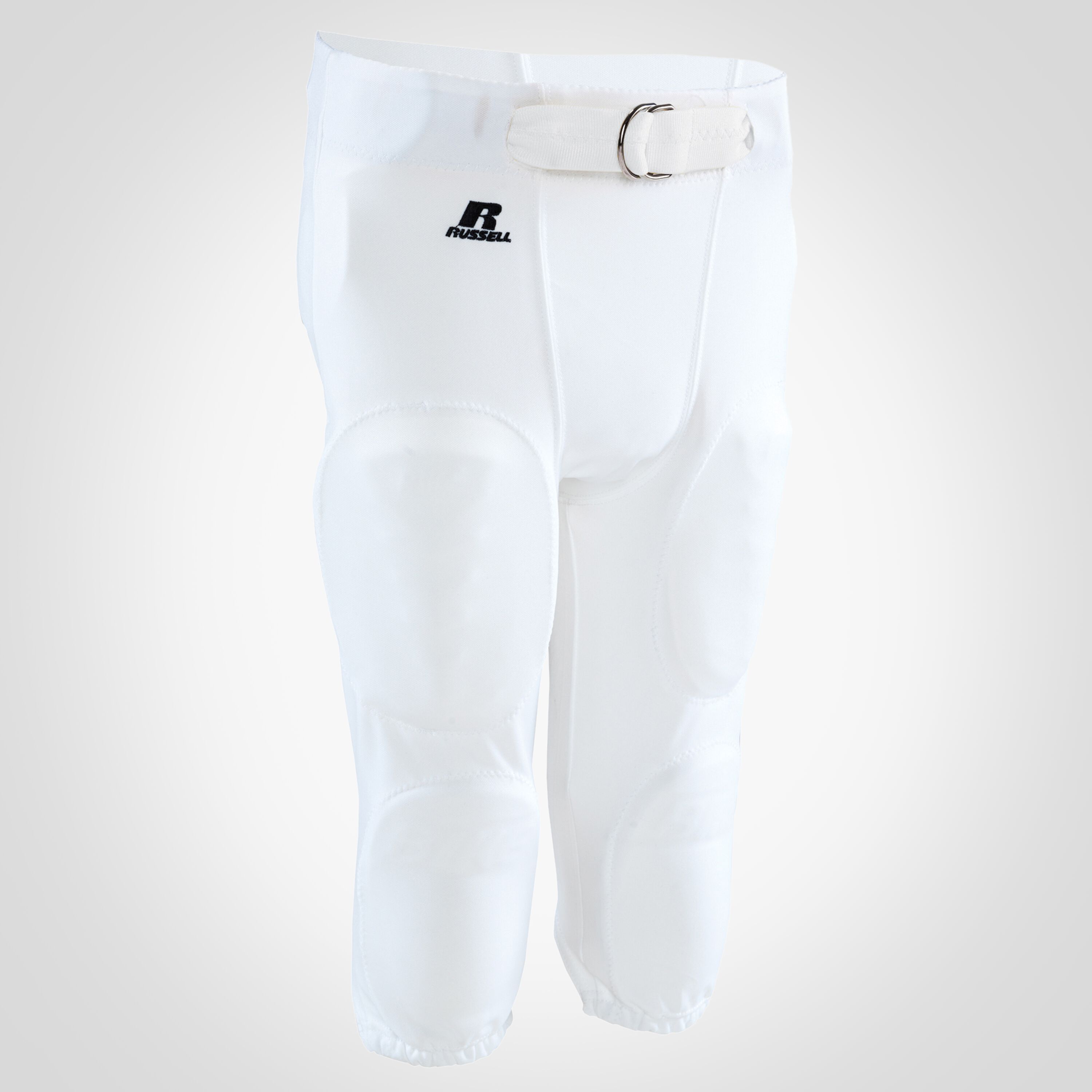 Football Practice Pants Lace Up Fly Adult White Russell Athletic 11936MK 