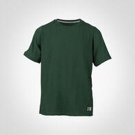 Youth Cotton Performance T-Shirt DARK GREEN