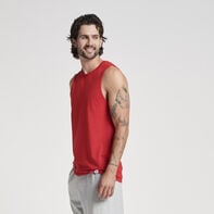 Men's Cotton Performance Muscle True Red