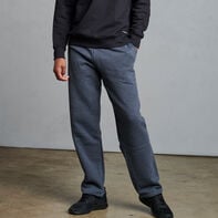 Men's Dri-Power® Open Bottom Fleece Sweatpants Black Heather
