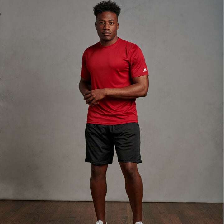 Men’s Dri-Power Mesh Shorts with Pockets BLACK