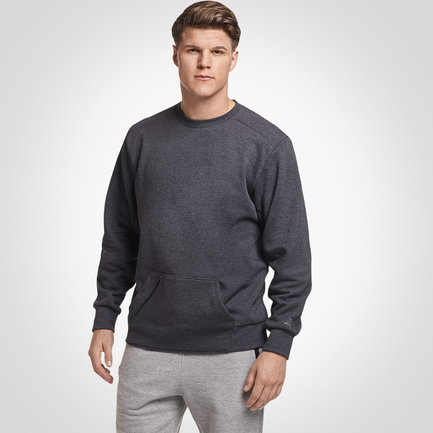 russell athletic fleece crew sweatshirt