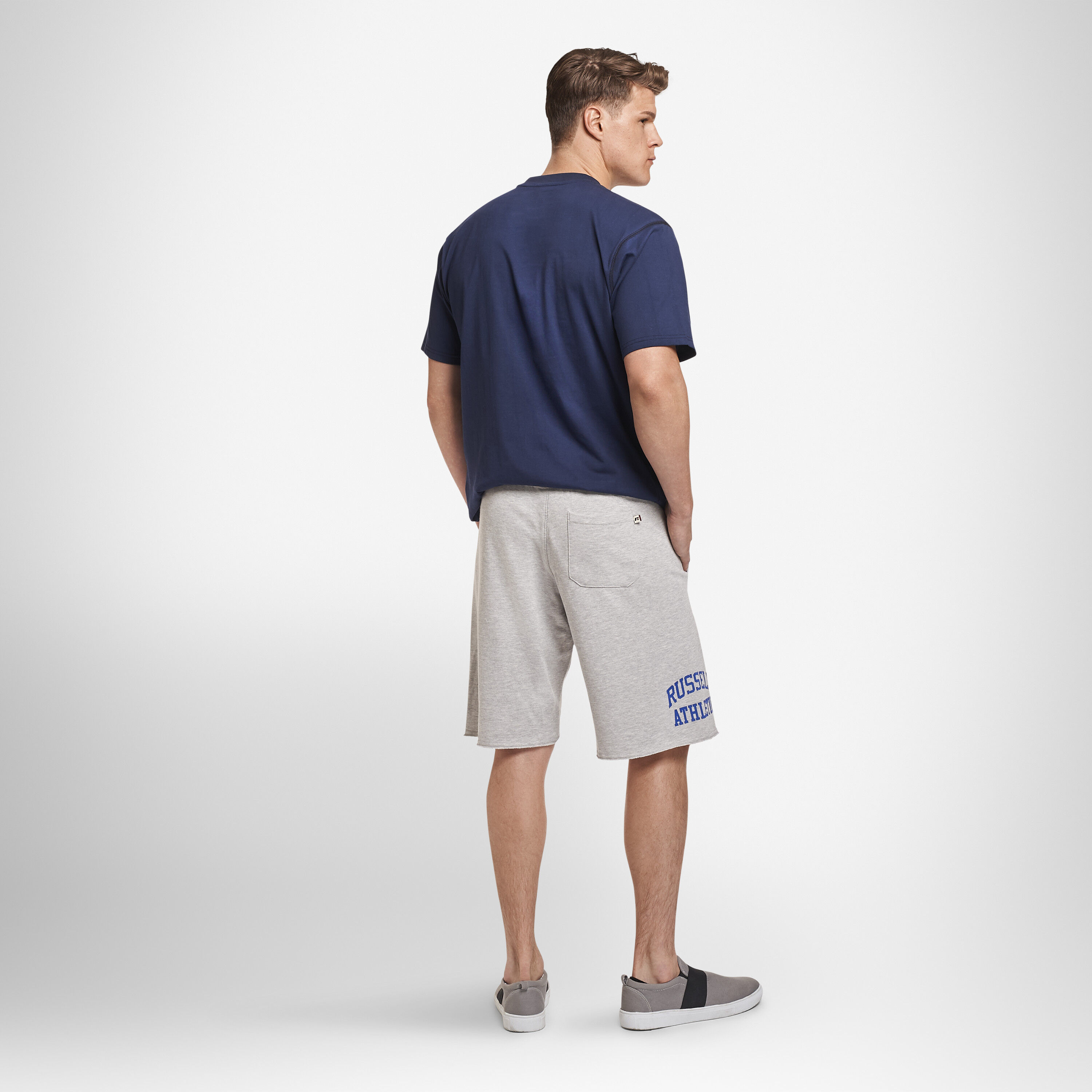 Nike fleece sale cut off shorts