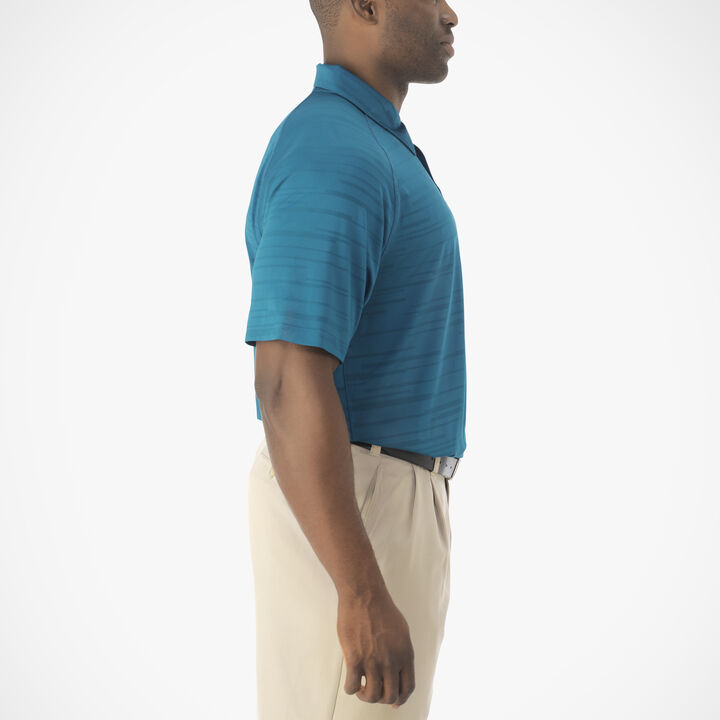 Men's Dri-Power® Striated Polo SHADED SPRUCE