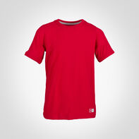 Youth Cotton Performance T-Shirt TRUE RED