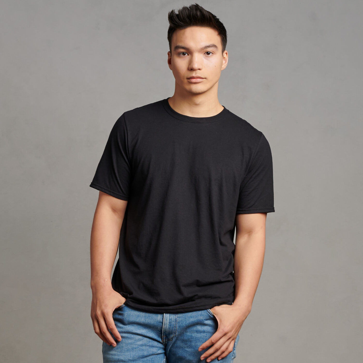 Men's Cotton Performance T-Shirt Black