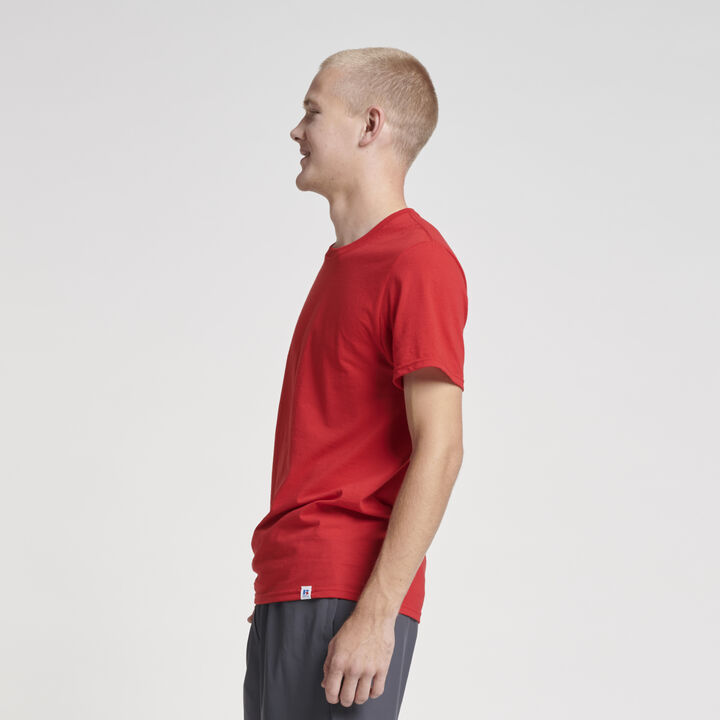 Men's Cotton Performance T-Shirt True Red