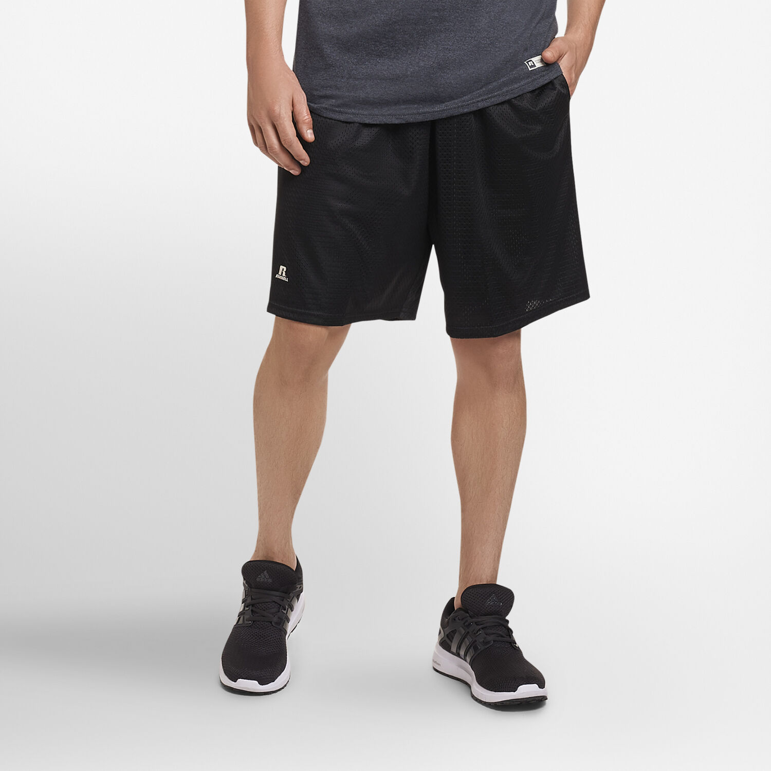 Men's Dri-Power® Mesh Shorts with Pockets - Russell US | Russell Athletic