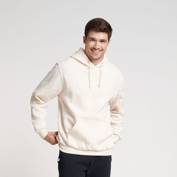 Men's Dri-Power® Fleece Hoodie Vintage White