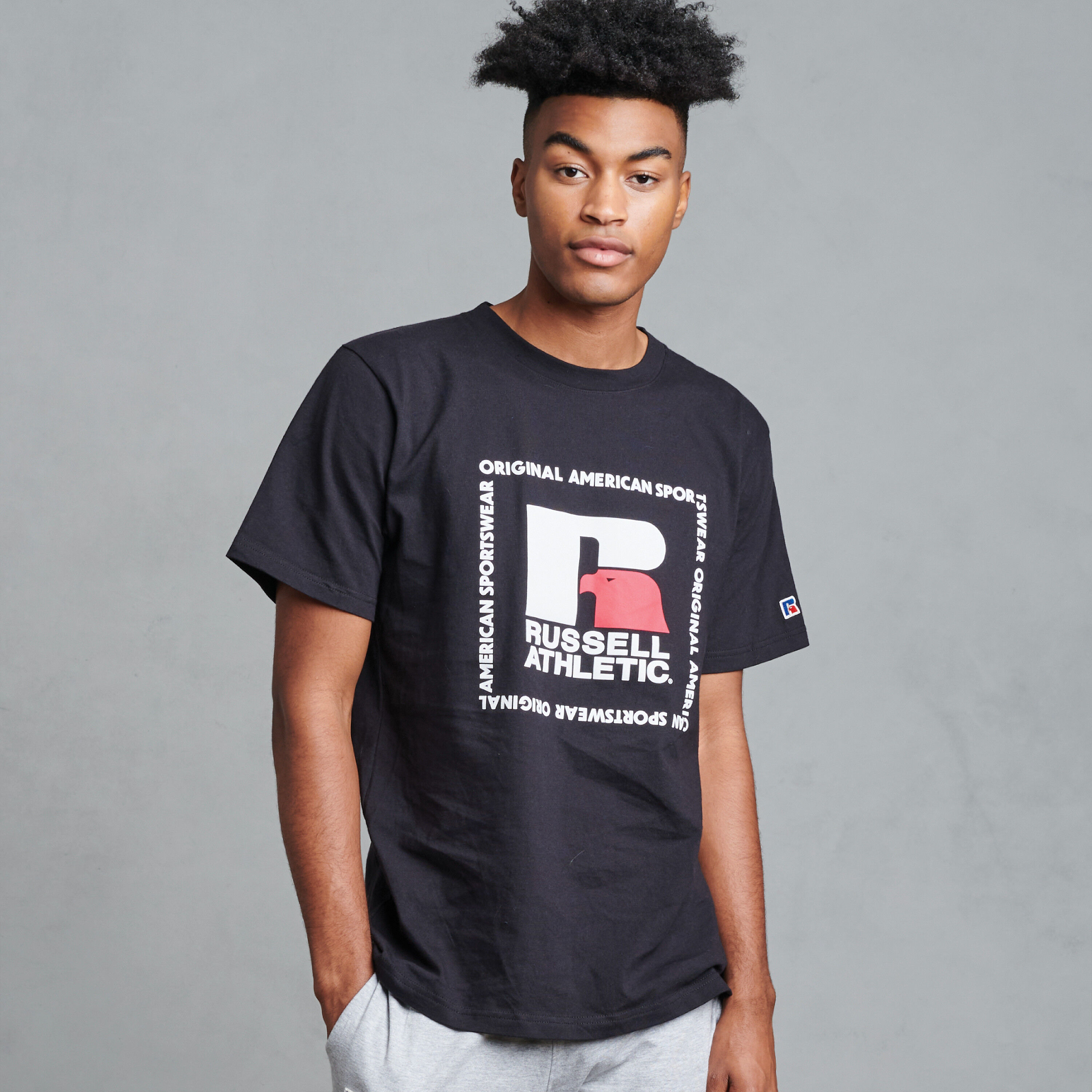 dark purple graphic tee