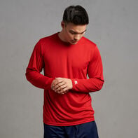 Men’s Dri-Power Core Performance Long Sleeve T-Shirt TRUE RED