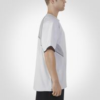 Men's Dri-Power® Short Sleeve 1/4 Zip Pullover WHITE/STEALTH