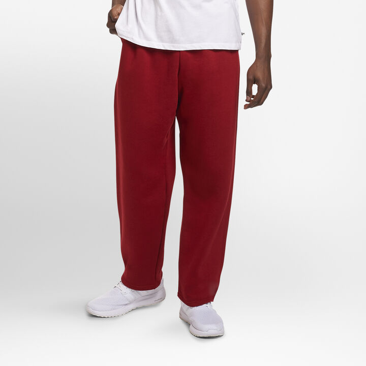 Men's Dri-Power® Open Bottom Fleece Sweatpants Cardinal