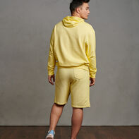Men's Garment Dyed French Terry Shorts Spring Yellow