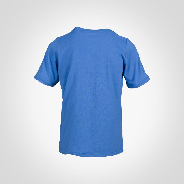 Youth Cotton Performance T-Shirt COLLEGIATE BLUE