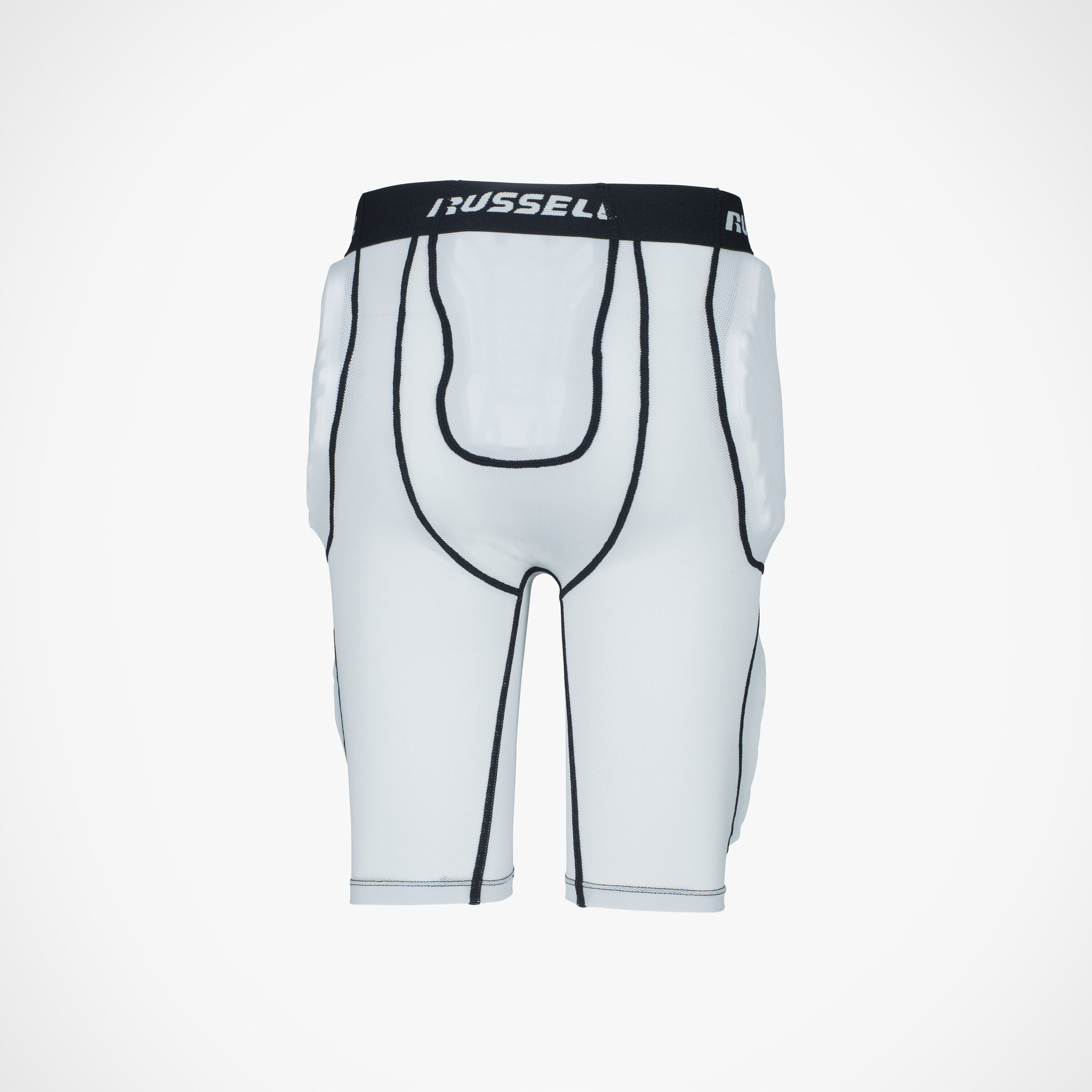 OLD STORE STOCK S35D Details about   Russell Athletic 4 Pocket Youth L White Football Girdle 