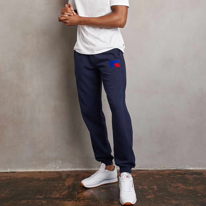 Men's Heritage Flock Fleece Jogger NAVY