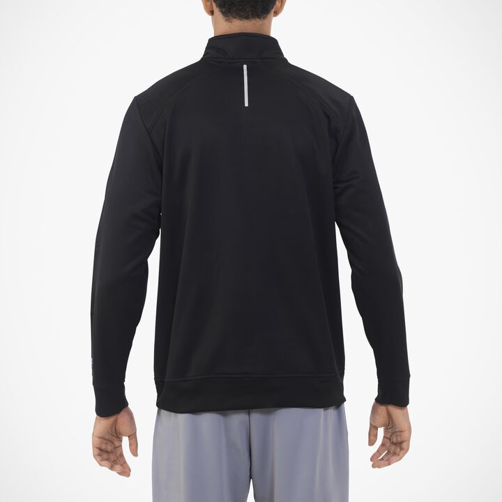 Men's Dri-Power® Tech Fleece 1/4 Zip Pullover BLACK