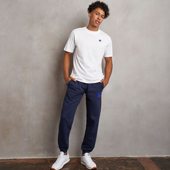 Men's Heritage Flock Fleece Jogger NAVY