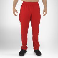 Men's Woven Warm Up Pants TRUE RED/WHITE