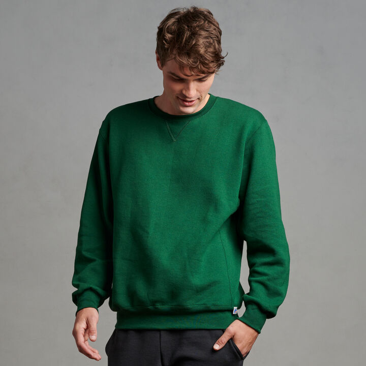 Men's Dri-Power® Fleece Crew Sweatshirt Dark Green