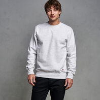 Men’s Cotton Rich 2.0 Premium Fleece Sweatshirt Ash