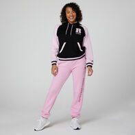 Women's Closed Bottom Graphic Sweatpant PINK ICING