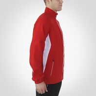 Men's Woven Warm Up Jacket TRUE RED/WHITE