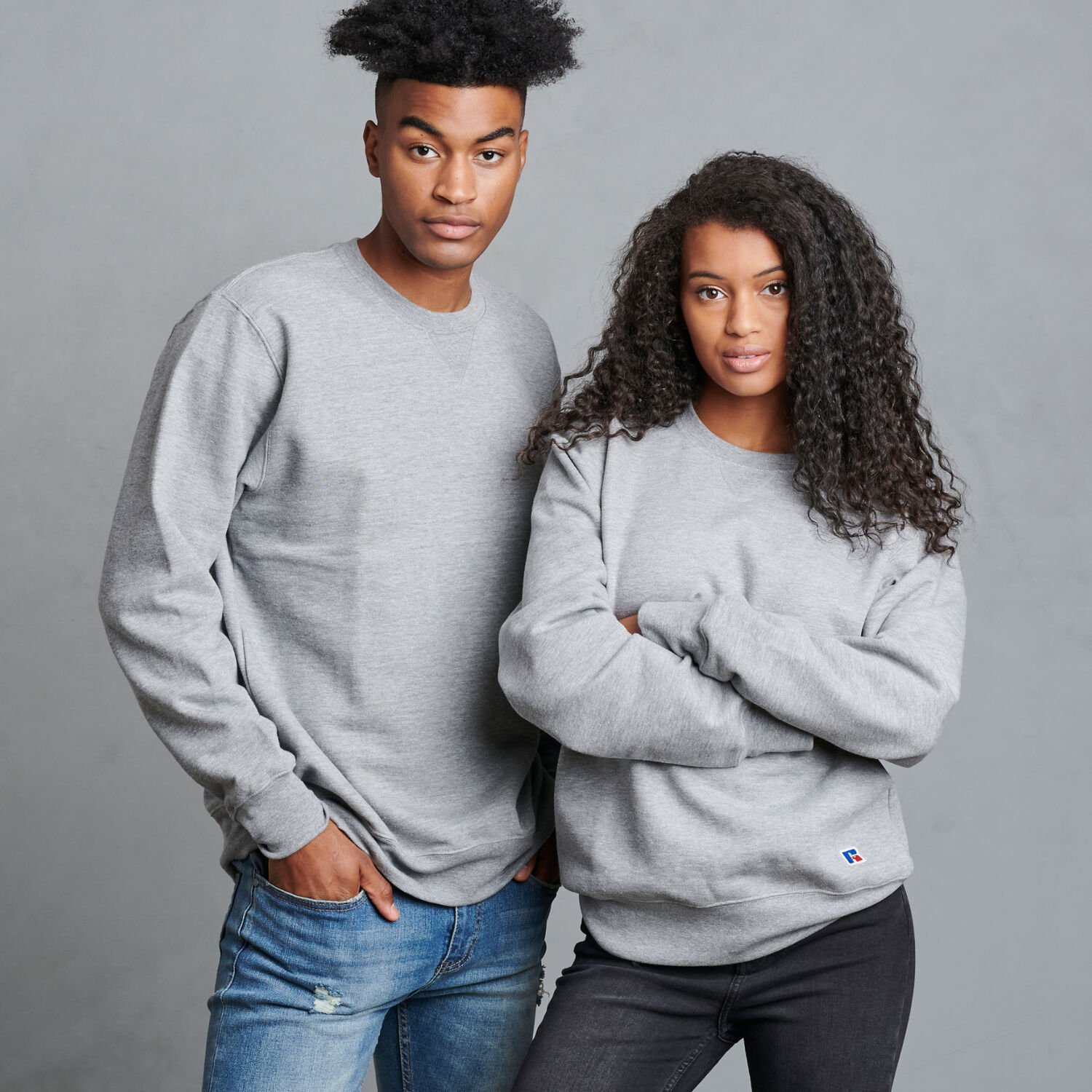 Men’s Cotton Rich 2.0 Premium Fleece Sweatshirt Athletic Heather