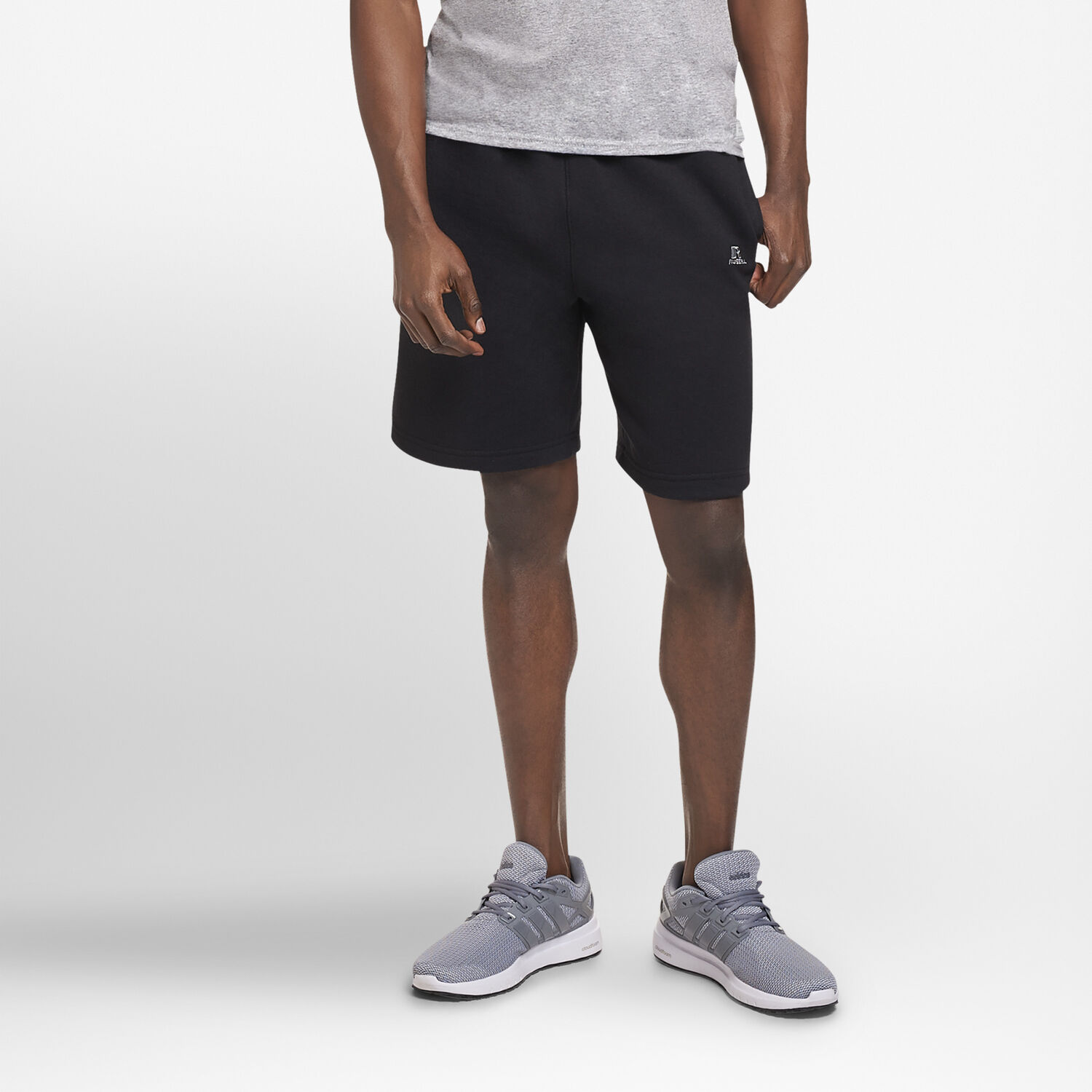 Men's Dri-Power® Fleece Shorts BLACK