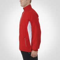Men's Woven Warm Up Jacket TRUE RED/WHITE
