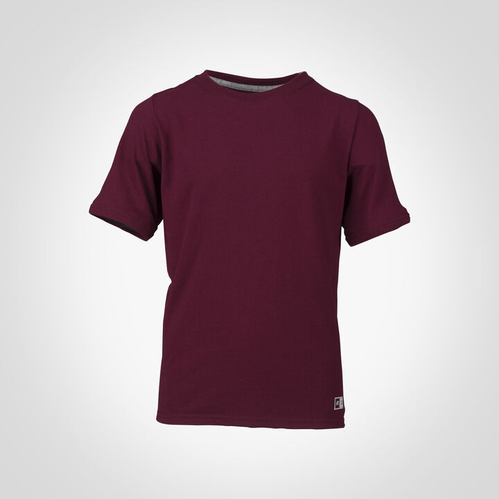 Youth Cotton Performance T-Shirt MAROON