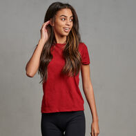 Women's Cotton Performance T-Shirt Cardinal